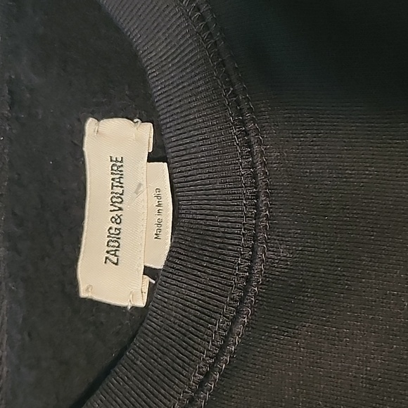 Zadig & Voltaire Jeweled Crewneck Sweatshirt - Size small - Picture 6 of 7